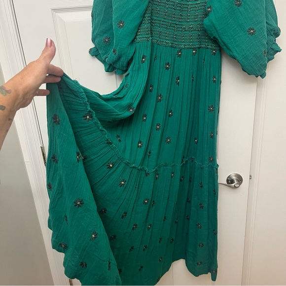 NWT Dahlia embroidered maxi dress by Free people - Picture 6 of 16
